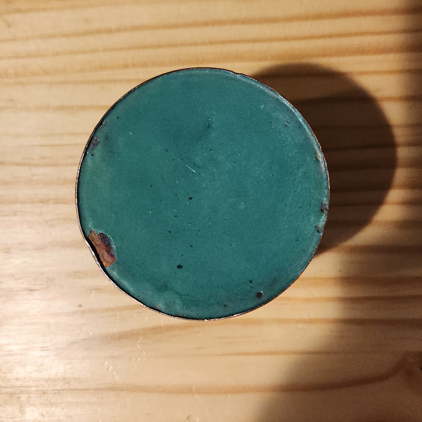 Cloisonne Floral Tin, 4"