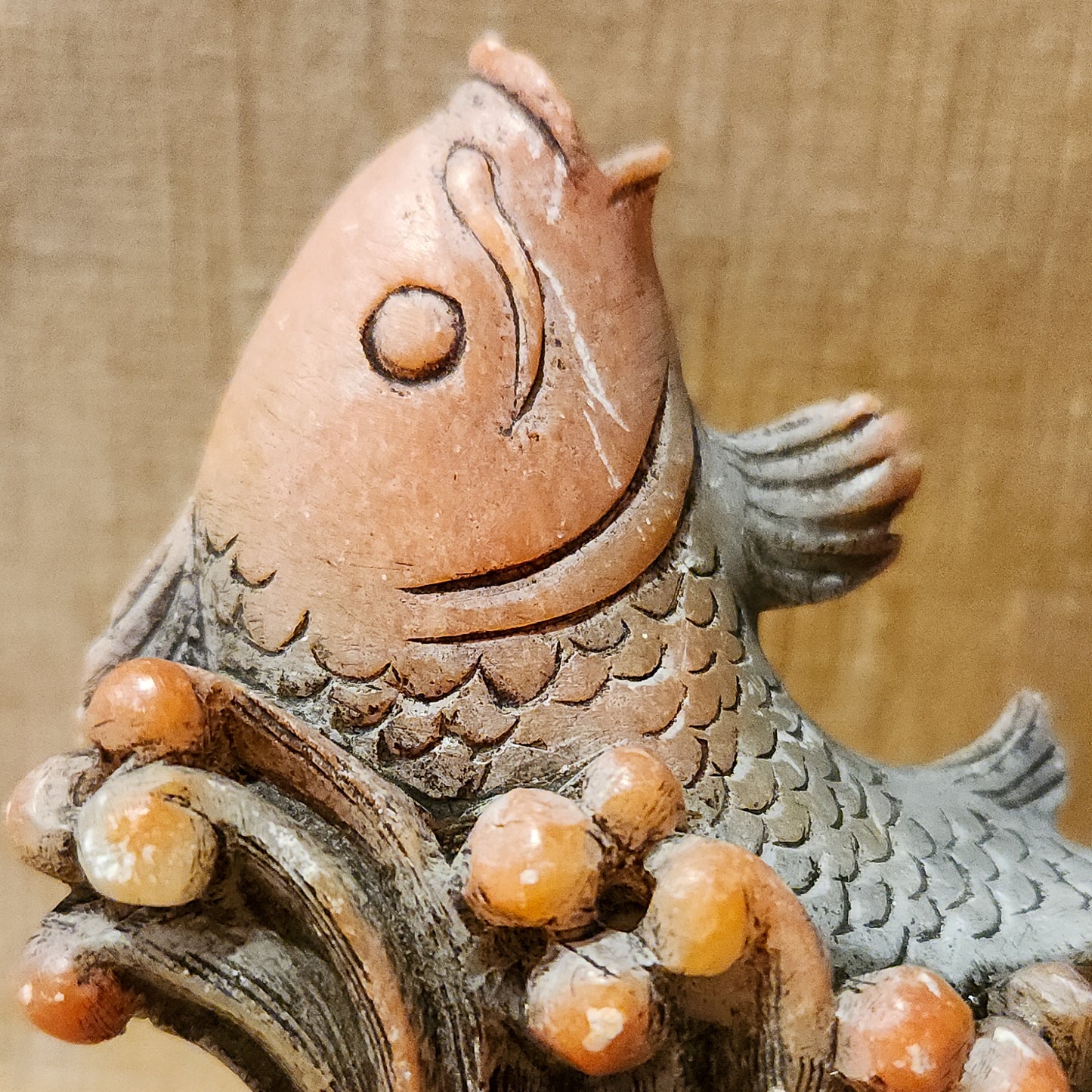 Soapstone Koi Fish
