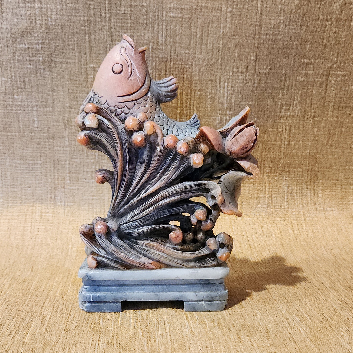 Soapstone Koi Fish