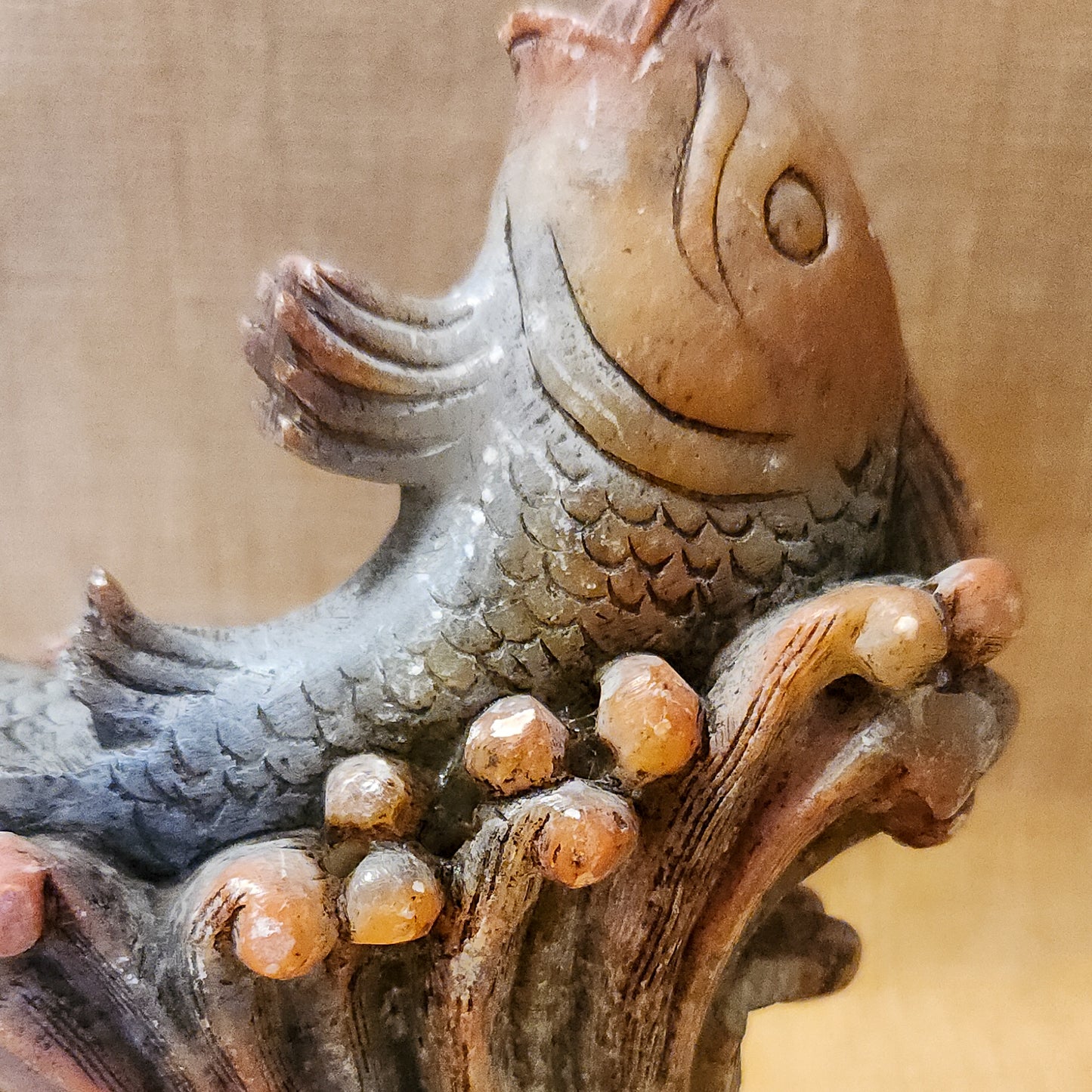 Soapstone Koi Fish