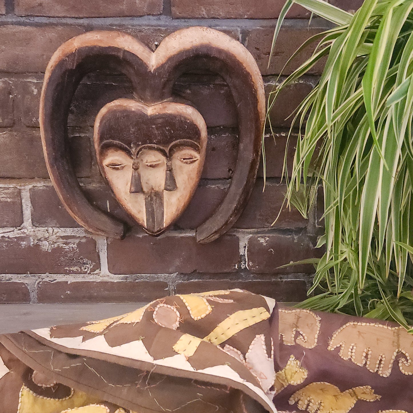 Wood Kwele Mask