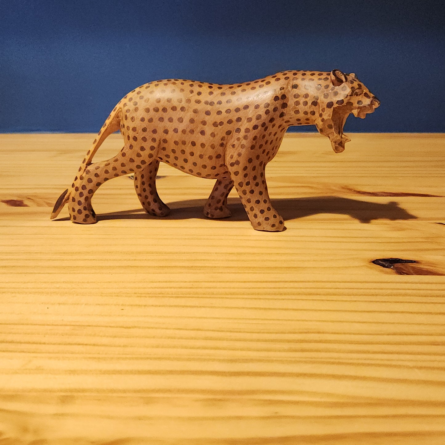 Wooden Cheetah