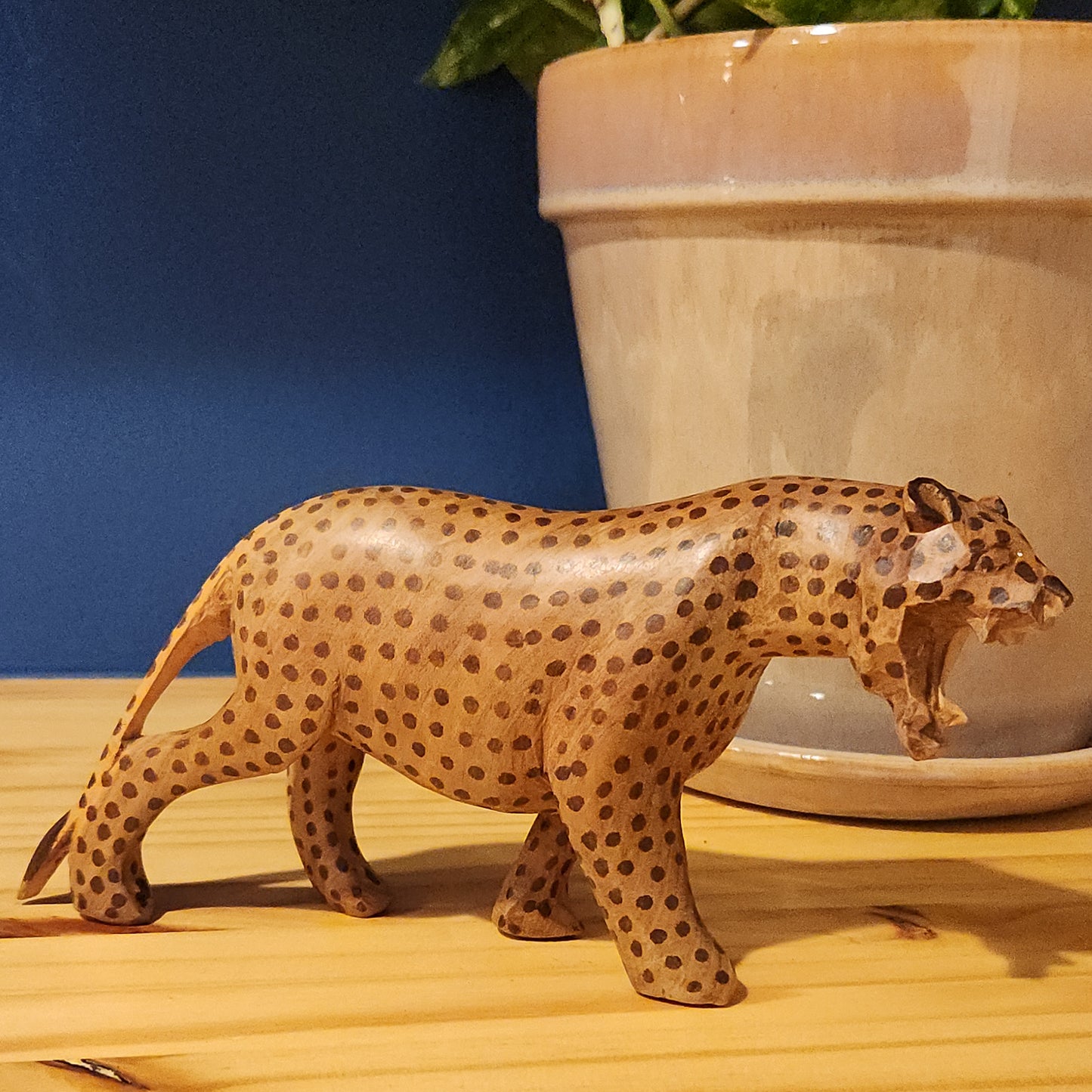 Wooden Cheetah