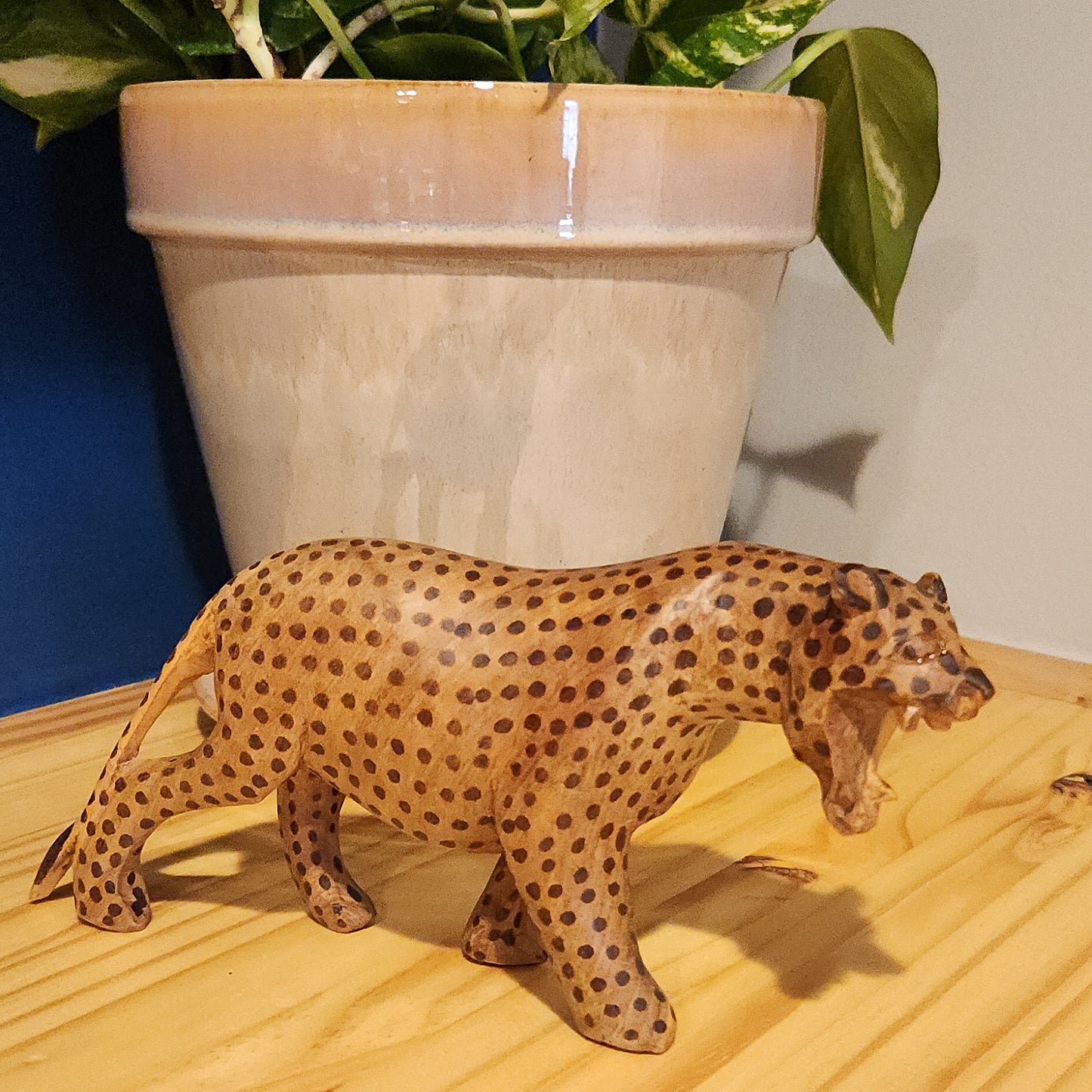 Wooden Cheetah