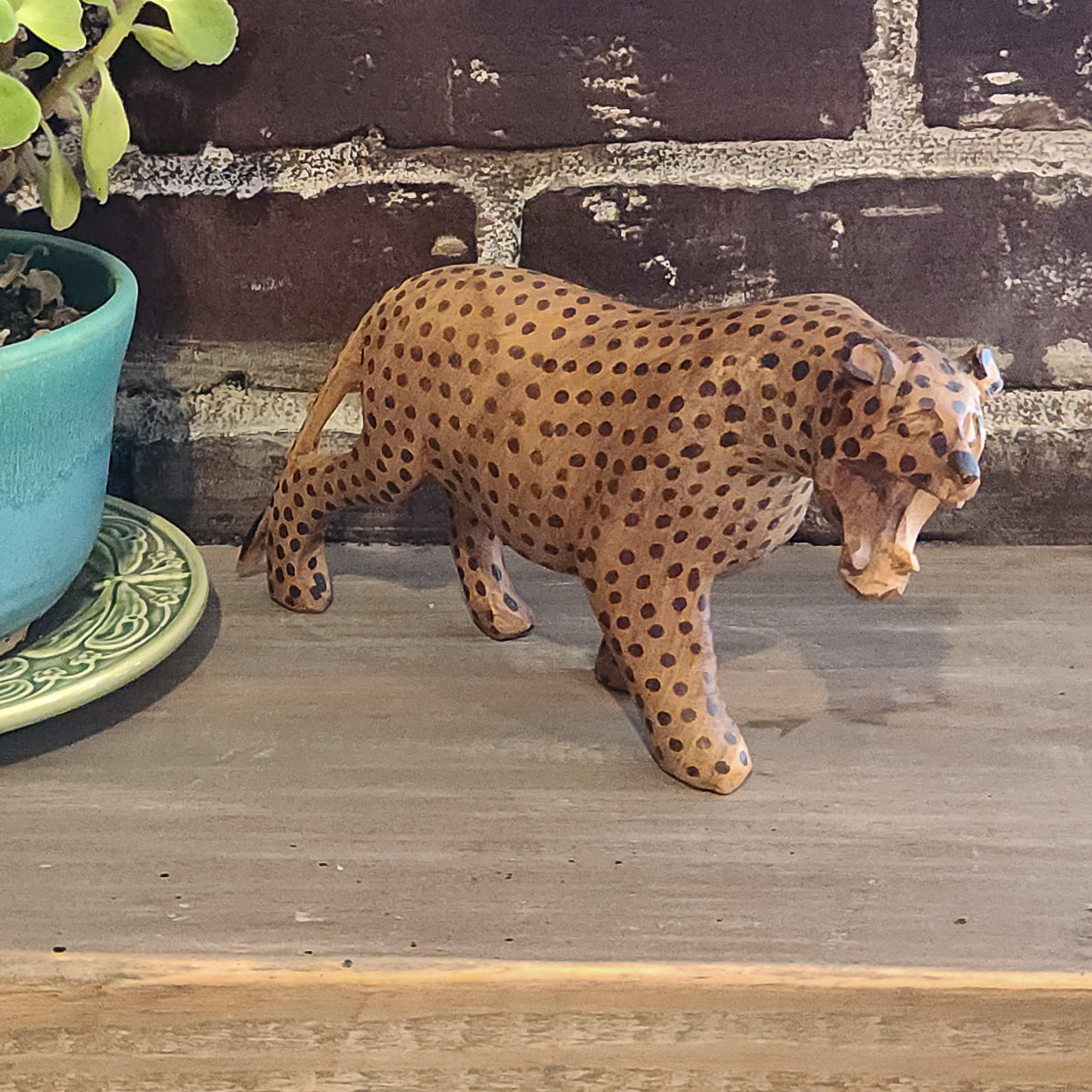 Wooden Cheetah