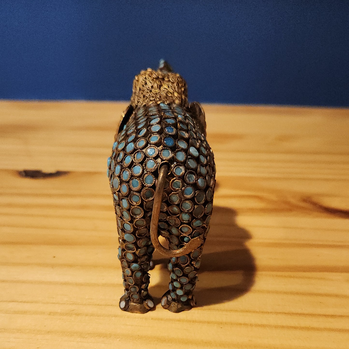 Brass Filigree Elephant