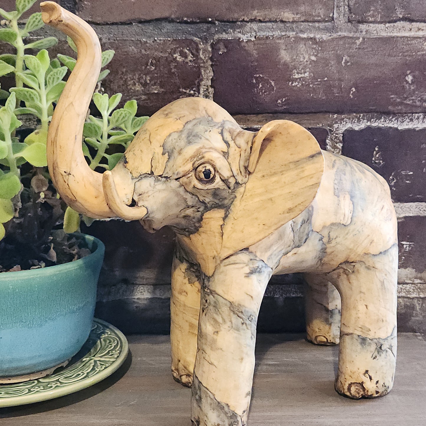 Handmade Elephant, 10.5"