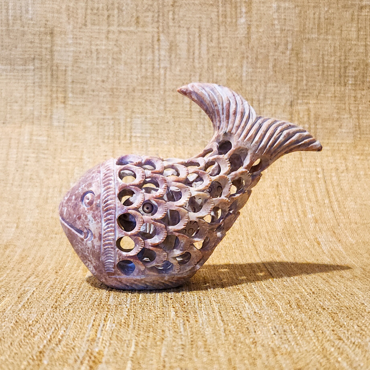 Pink Fish Figurine