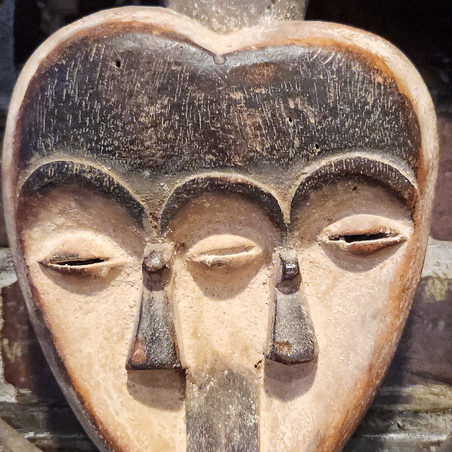 Wood Kwele Mask