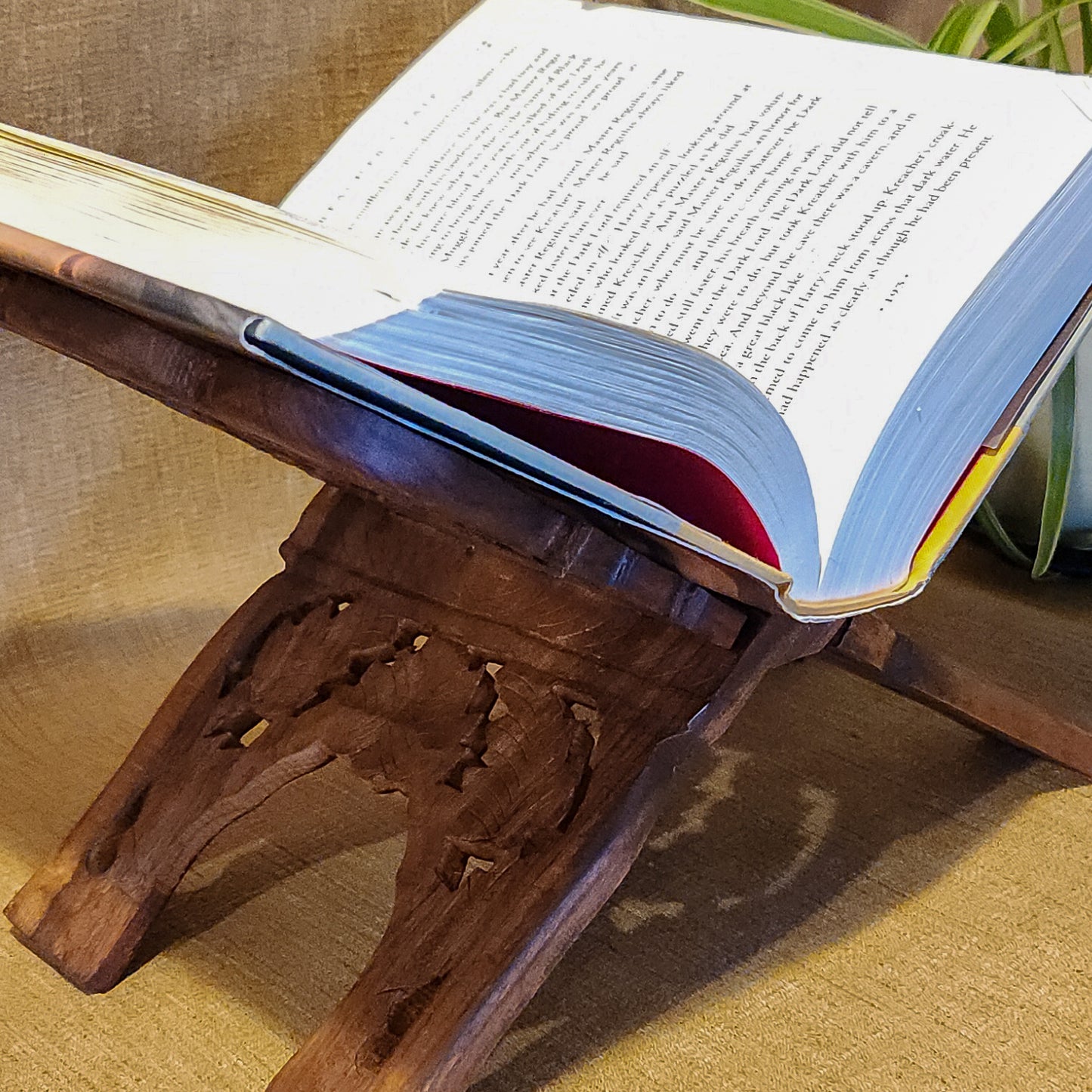 Wooden Book Holder