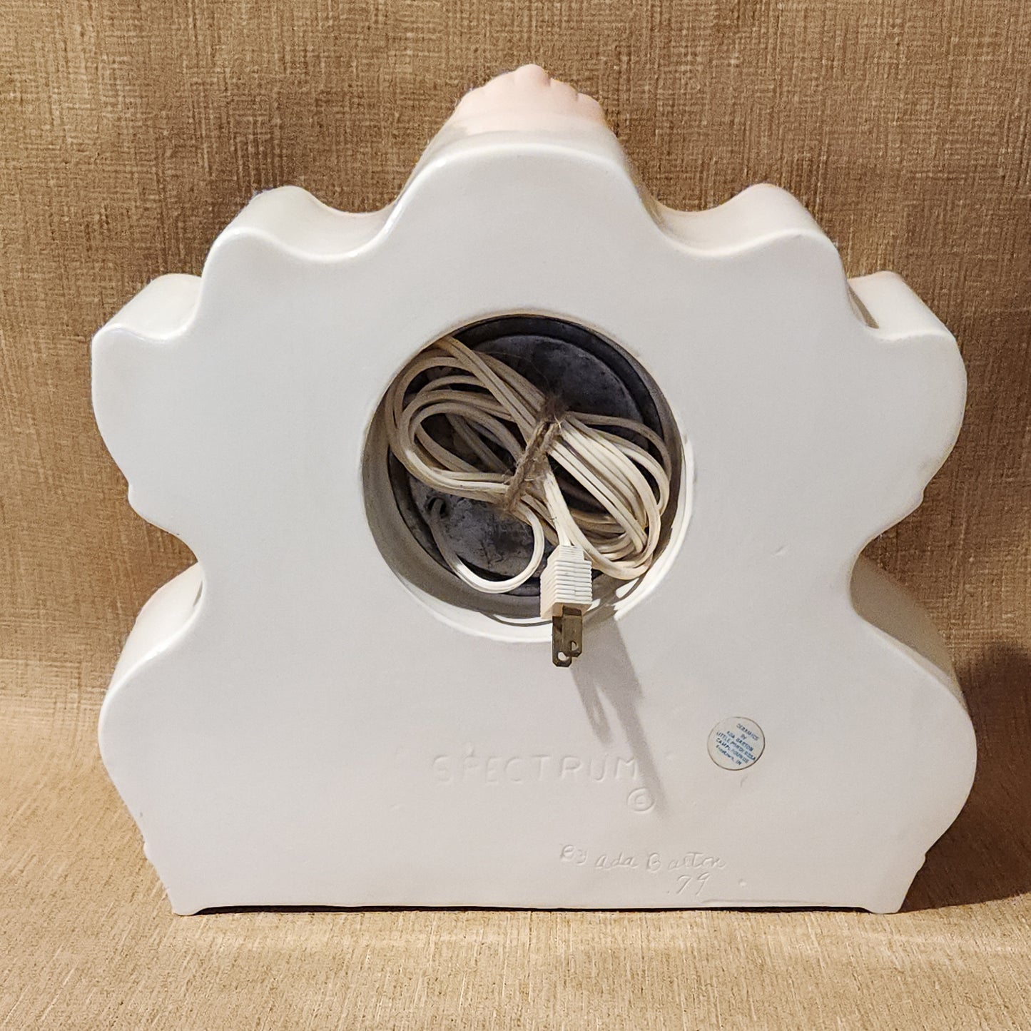 Yellow Rose Ceramic and Gold Mantel Clock