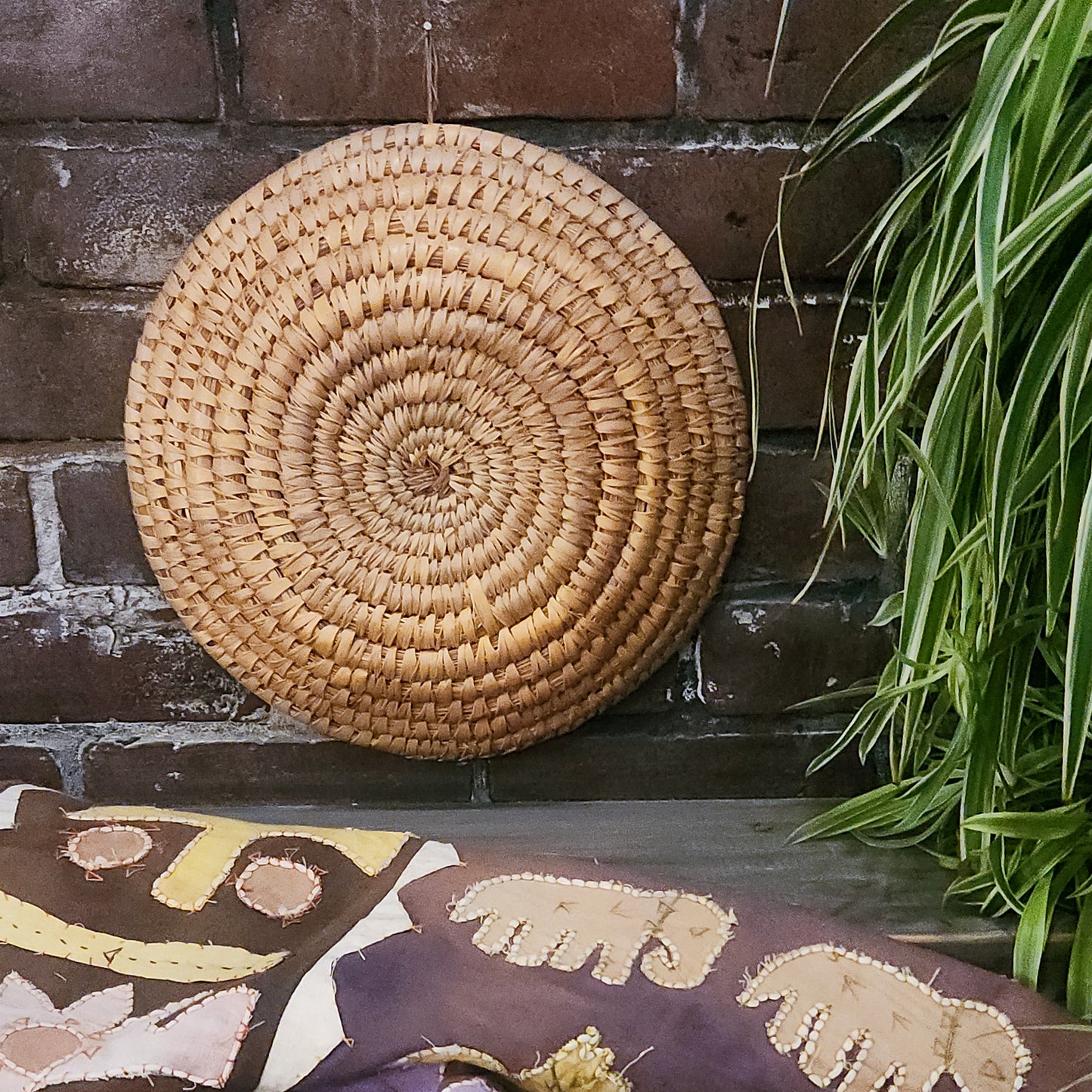 Woven Grass Basket